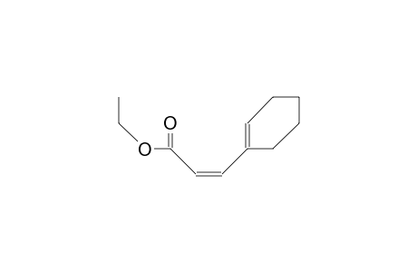 (Z)-3-(1-Cyclohexen-1-yl)-2-propenoic acid, ethyl ester