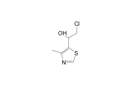 2-Chloro-1-(4-methyl-1,3-thiazol-5-yl)ethanol