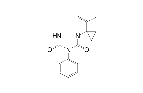 1,2,4-Triazole-3,5-dione, 1-(1-isopropenylcyclopropyl)-4-phenyl-
