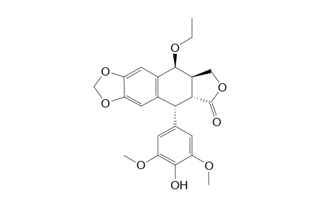 4-O-Ethyl-4'-demethyl-epi-Podophyllotoxin