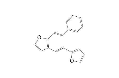 trans,trans-2-(2-Phenylethenyl)-3-(2-furylethenyl)furan