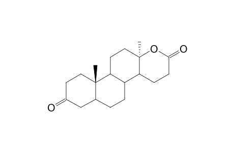 17A-OXA-D-HOMO-5-ALPHA,13-ALPHA-ANDROSTANE-3,17-DIONE