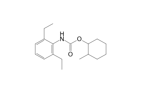 2,6-Diethylcarbanilic acid, 2-methylcyclohexyl ester