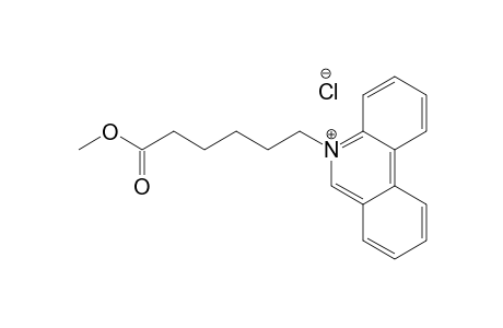 N-[5-(Methoxycarbonyl)pentyl]phenanthridinium chloride