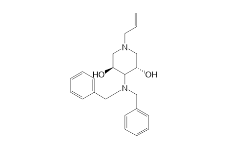 (3S,5S)-1-Allyl-4-dibenzylamino-3,5-dihydroxypiperidine