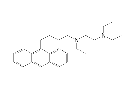 Anthracene, 9-(5,8-diethyl-5,8-diazadecyl)-