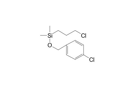 1-Chloro-3-dimethyl(4-chlorobenzyloxy)silylpropane