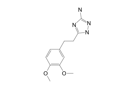 5-[2-(3,4-Dimethoxyphenyl)ethyl]-1H-1,2,4-triazol-3-amine