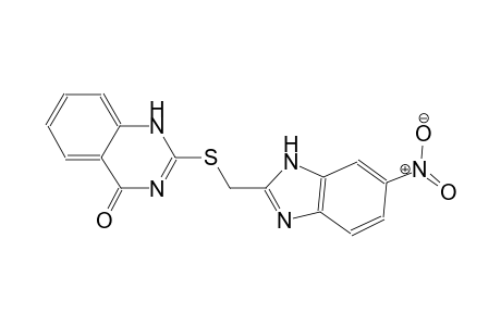 2-(6-Nitro-1H-benzoimidazol-2-ylmethylsulfanyl)-1H-quinazolin-4-one