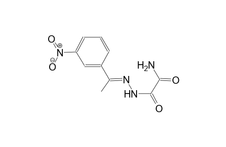 2-{(2E)-2-[1-(3-nitrophenyl)ethylidene]hydrazino}-2-oxoacetamide