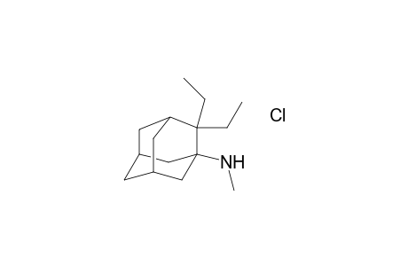 N-methyl(2,2-diethyladamant-1-yl)amine hydrochloride