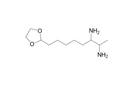 8-(1,3-Dioxolan-2-yl)-2,3-octanediamine