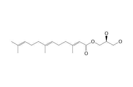 (S)-Glycerol 3,7,11-trimethyldodeca-2,6,10-trienoate