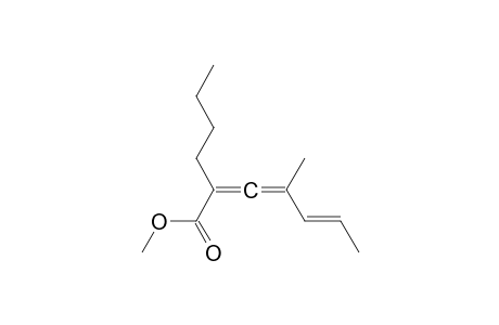 (E)-methyl 2-butyl-4-methylhepta-2,3,5-trienoate