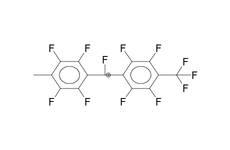 4-METHYL-4'-TRIFLUOROMETHYL-PERFLUORO-DIPHENYLMETHYL CATION