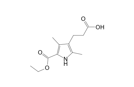 4-(2-Carboxyethyl)-3,5-dimethyl-1H-pyrrole-2-carboxylic acid ethyl ester