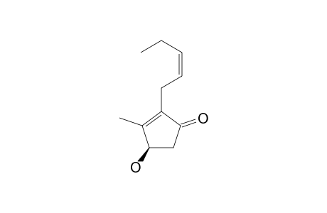 4-BETA-HYDROXY-3-METHYL-2-(2Z-N-PENTENYL)-CYCLOPENT-2-EN-1-ONE