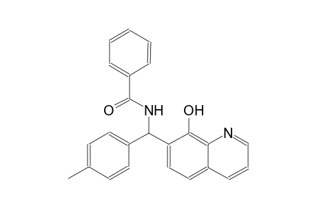 benzamide, N-[(8-hydroxy-7-quinolinyl)(4-methylphenyl)methyl]-