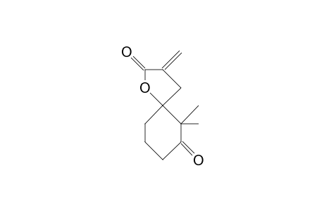 6,6-DIMETHYL-3-METHYLENE-1-OXASPIRO[4.5]DECANE-2,7-DIONE