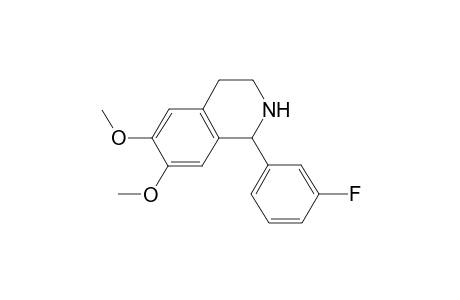 1-(3-Fluorophenyl)-6,7-dimethoxy-1,2,3,4-tetrahydroisoquinoline