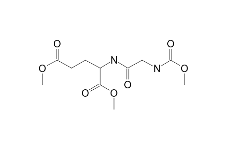 gly-glu, N-(Methoxycarbonyl)-, dimethyl ester