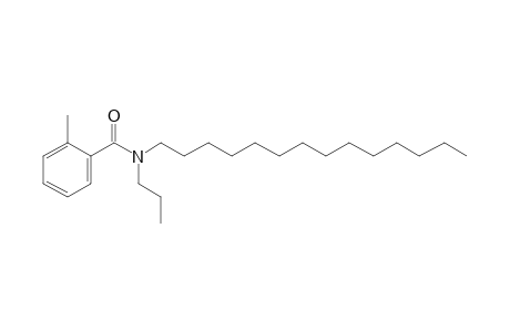 Benzamide, 2-methyl-N-propyl-N-tetradecyl-