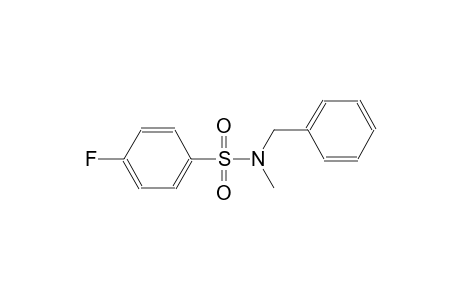 N-benzyl-4-fluoro-N-methylbenzenesulfonamide