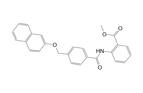 methyl 2-({4-[(2-naphthyloxy)methyl]benzoyl}amino)benzoate