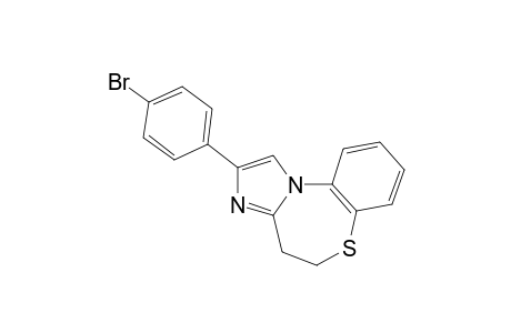 2-(p-bromophenyl)-4,5-dihydroimidazo[2,1-d][1,5]benzothiazepine
