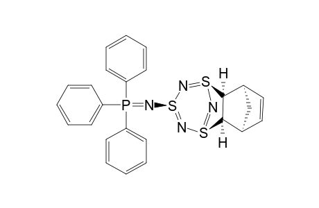 (1alpha,3beta,5alpha,5abeta,6alpha,9alpha,9abeta)-5a,6,9,9a-TETRAHYDRO-N-(TRIPHENYLPHOSPHORANYLIDENE)-6,9-METHANO-1,5-NITRILO-1H,3H-1,3,5,2,4-BENZOTRITHIADIAZEPIN-3-AMINE