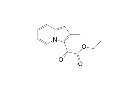2-methyl-3-indolizineglyoxalic acid, ethyl ester