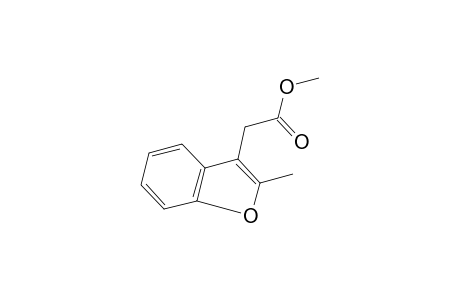 2-methyl-3-benzofuranacetic acid, methyl ester