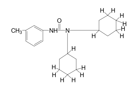 1,1-dicyclohexyl-3-m-tolylurea
