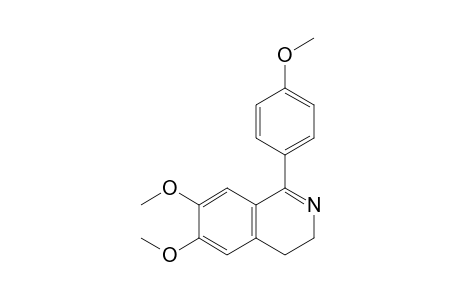 6,7-Dimethoxy-1-(4-methoxyphenyl)-3,4-dihydroisoquinoline