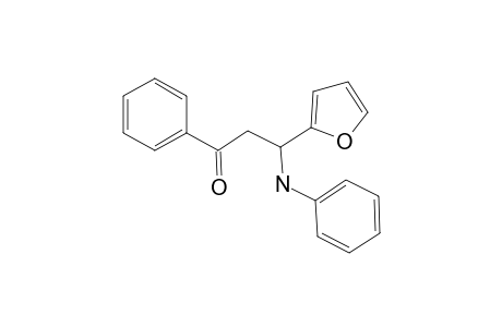 3-(2-Furyl)-1-phenyl-3-(N-phenylamino)-1-propanone