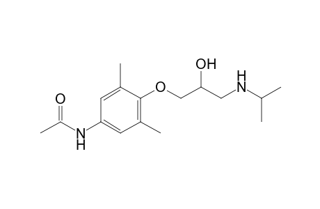 3',5'-Acetoxylidide, 4'-[2-hydroxy-3-(isopropylamino)propoxy]-