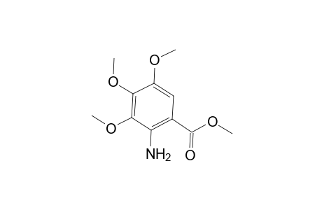 2-amino-3,4,5-trimethoxy-benzoic acid methyl ester