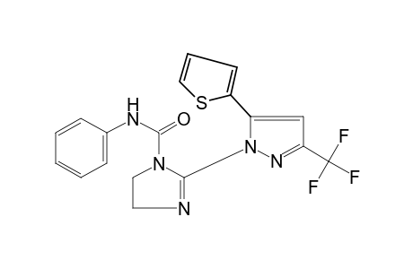 2-[5-(2-thienyl)-3-(trifluoromethyl)pyrazol-1-yl]-2-imidazoline-1-carboxanilide