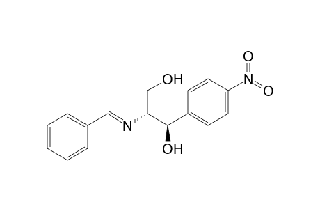 (1R,2R)-2-Benzylideneamino-1-(4-nitrophenyl)-1,3-propanediol