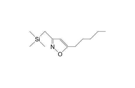 5-Pentyl-3-(trimethylsilyl-methyl)-isoxazole
