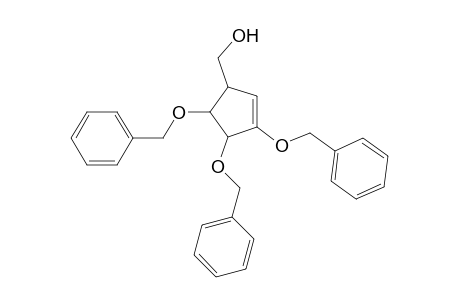 Carbamic acid, [2-[(acetyloxy)methyl]-3,4,5-tris(phenylmethoxy)cyclopentyl]-, phenyl ester, [1R-(1.alpha.,2.alpha.,3.beta.,4.alpha.,5.beta.)]-