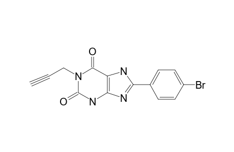 8-(4-BROMOPHENYL)-1-PROPARGYLXANTHINE