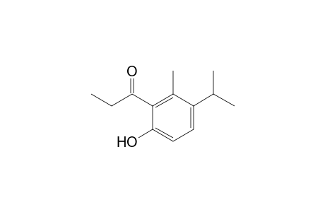 6'-hydroxy-3'-isopropyl-2'-methylpropiophenone