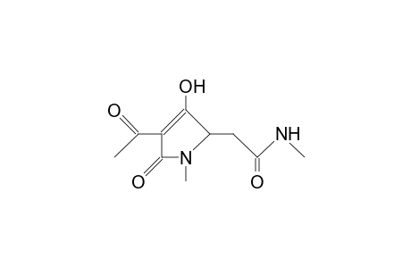 4-ACETYL-N,1-DIMETHYL-3-HYDROXY-5-OXO-3-PYRROLIDINE-2-ACETAMIDE