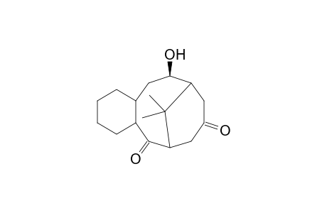 2,3,4,4a.alpha.,6,7,10,11,12,12a.beta.-decahydro-11.beta.-hydroxy-13,13-dimethyl-6.beta.,10.beta.-methanobenzocyclodecene-5,8-(1H,9H)-dione