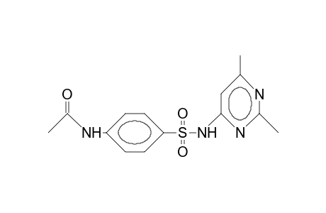 N-[4-[(2,6-dimethylpyrimidin-4-yl)sulfamoyl]phenyl]acetamide