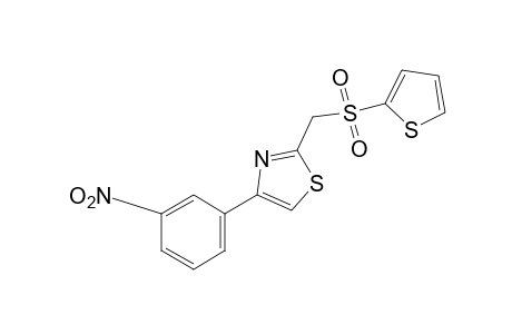 4-(m-Nitrophenyl)-2-{[(2-thienyl)sulfonyl]methyl}thiazole