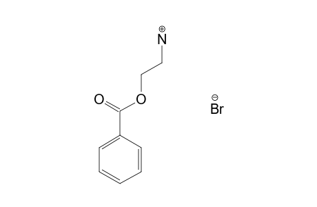 2-aminoethanol, benzoate( ester), hydrobromide