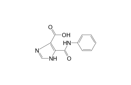 5-(Anilinocarbonyl)-1H-imidazole-4-carboxylic acid