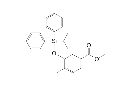 5-[Tert-butyl(diphenyl)silyl]oxy-4-methyl-1-cyclohex-3-enecarboxylic acid methyl ester